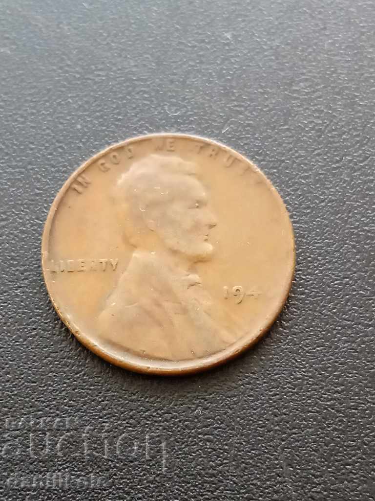 *$*Y*$* USA 1 CENT 1946 NO LETTER - EXCELLENT *$*Y*$*