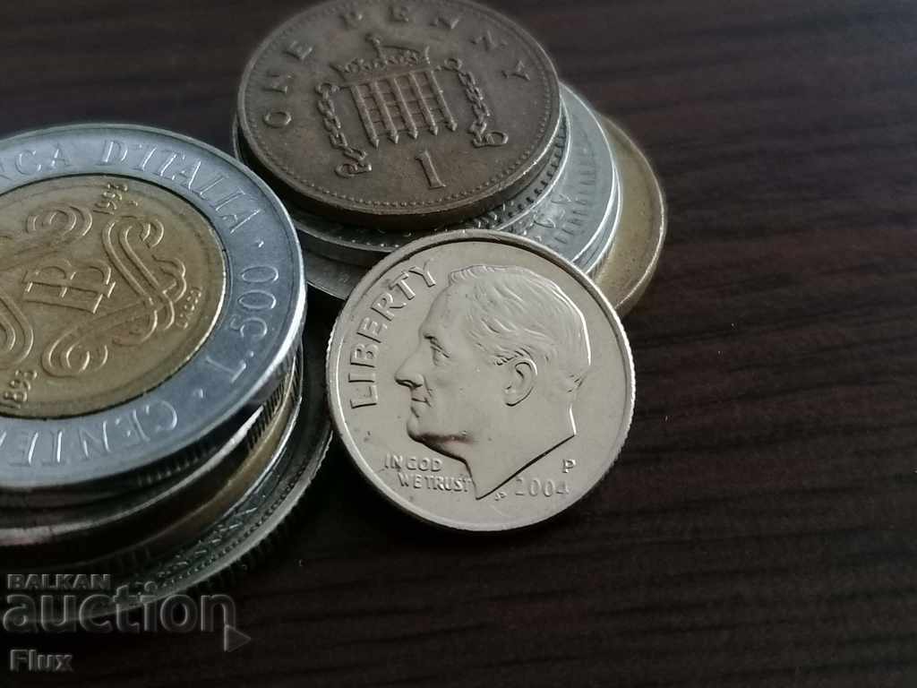 Νόμισμα - ΗΠΑ - 1 δεκάρα 2004 με τιμή 1.00 BGN | € 0.51 Νόμισμα - ΗΠΑ - 1 δεκάρα 2004 με τιμή 1.00 BGN | € 0.51