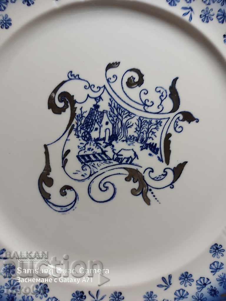 LARGE OLD BEAUTIFUL PORCELAIN PLATE with price 26.99 BGN | € 13.80 LARGE OLD BEAUTIFUL PORCELAIN PLATE with price 26.99 BGN | € 13.80