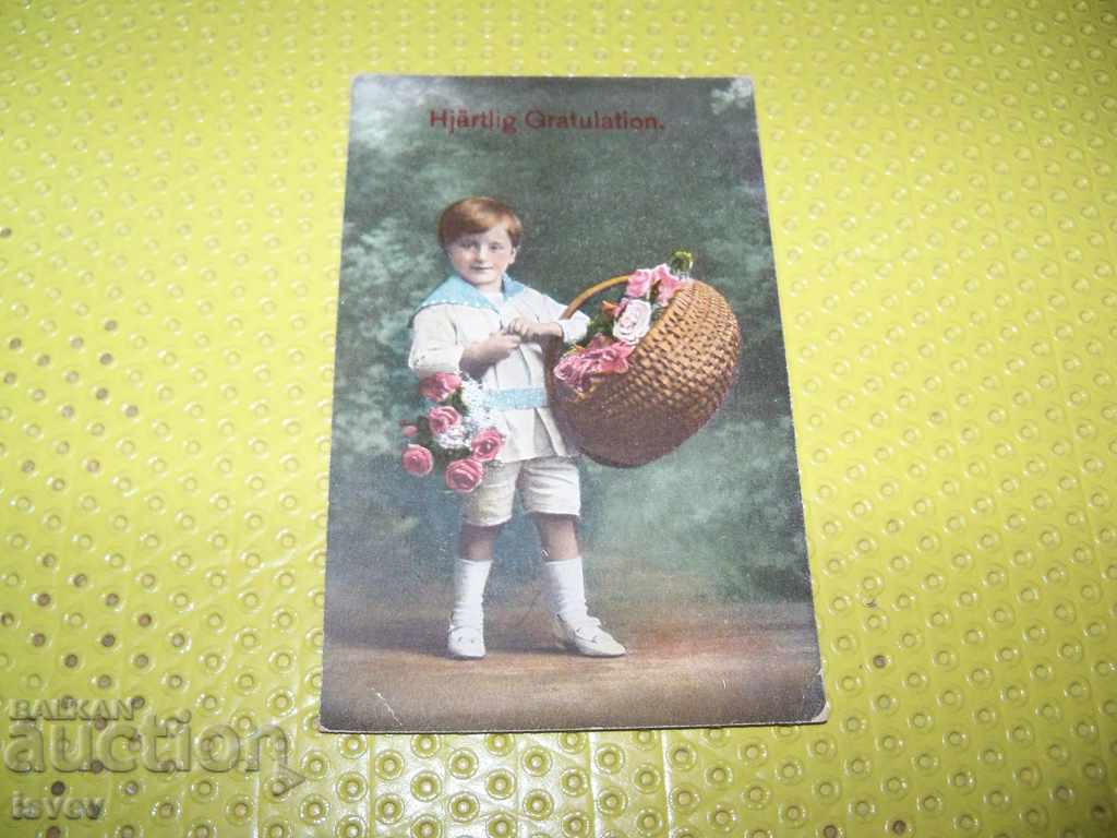 Delivery of Lot of 3 old romantic postcards before 1944.