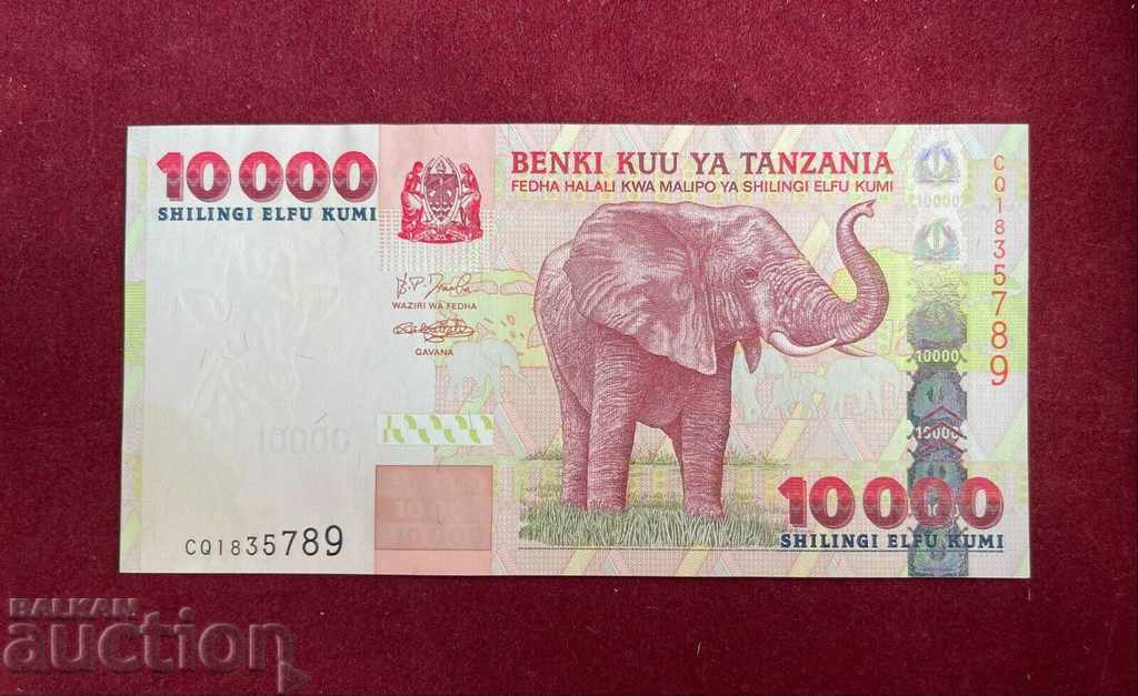 ТАНЗАНИЯ , 10 000 шилинга , 2003 г , aUNC