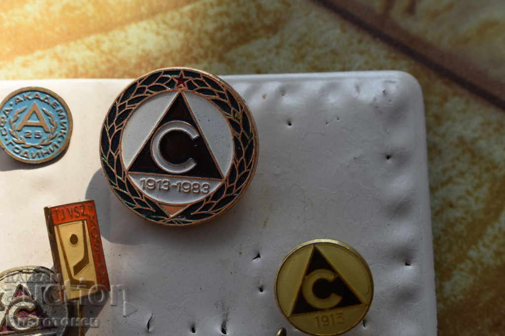 Football badges Slavia, Academic - 5 Football badges Slavia, Academic - 5