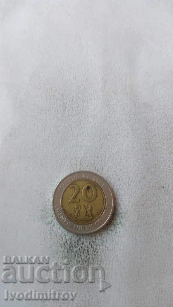 Kenya 20 shilling 2010