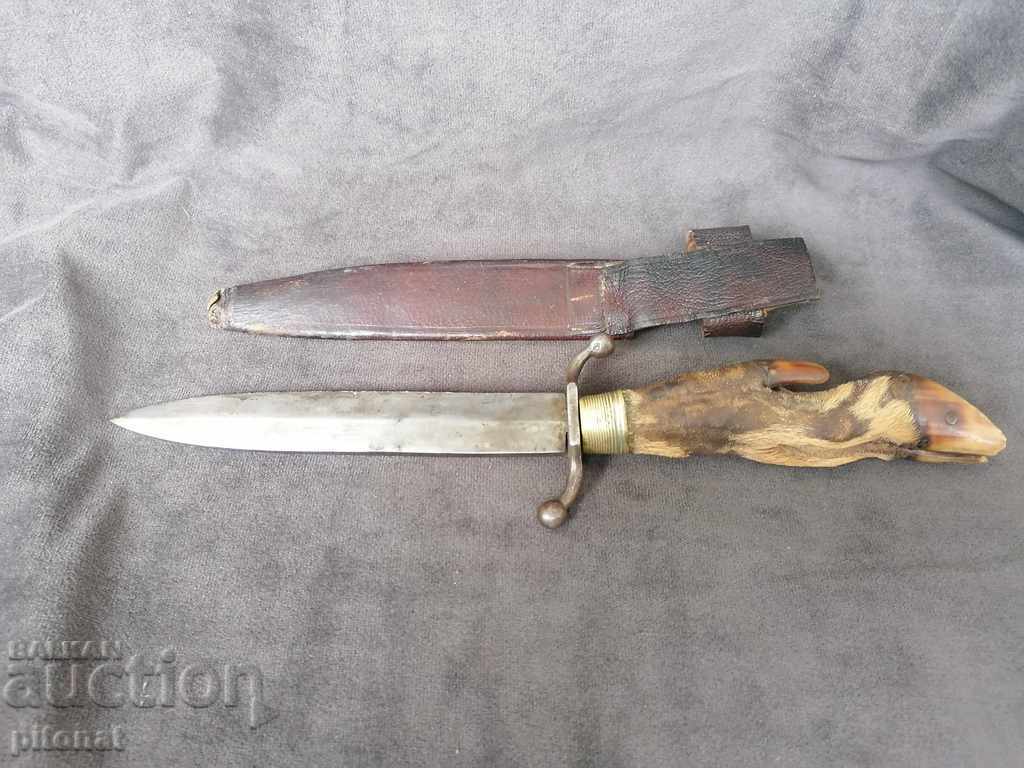 Cuțit de vânătoare militar autentic din Primul Război Mondial? cu preț € 120.00 | 234.70 BGN