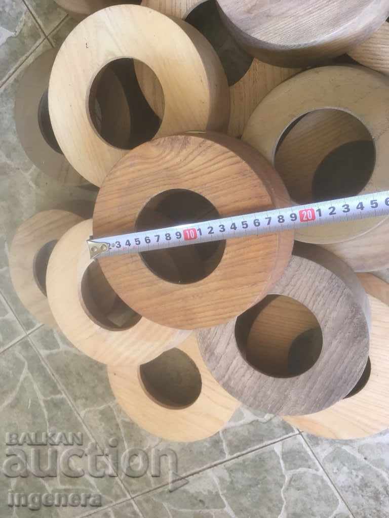 ΡΟΖΕΤΕΣ ΒΑΣΕΙΣ ΞΥΛΙΝΑ ΚΟΜΜΑΤΙΑ ΓΙΑ ΦΩΤΙΣΤΙΚΑ ΑΠΛΙΚΕΣ-15 ΤΜΧ με τιμή € 32.00 | 62.59 BGN