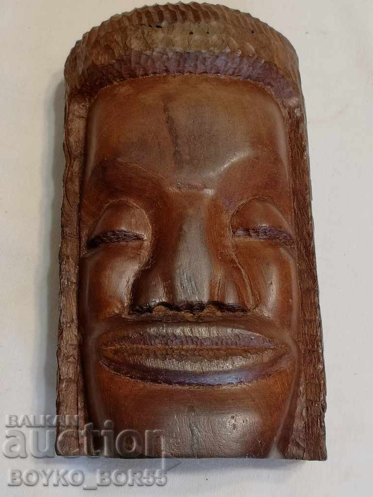 Artă primitivă africană sculptând mahon