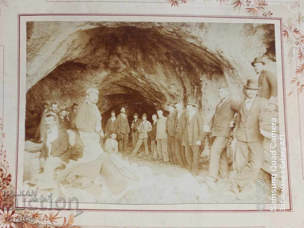 CAVE - OLD PHOTOGRAPHY - CARDBOARD with price 45.00 BGN | € 23.01 CAVE - OLD PHOTOGRAPHY - CARDBOARD with price 45.00 BGN | € 23.01
