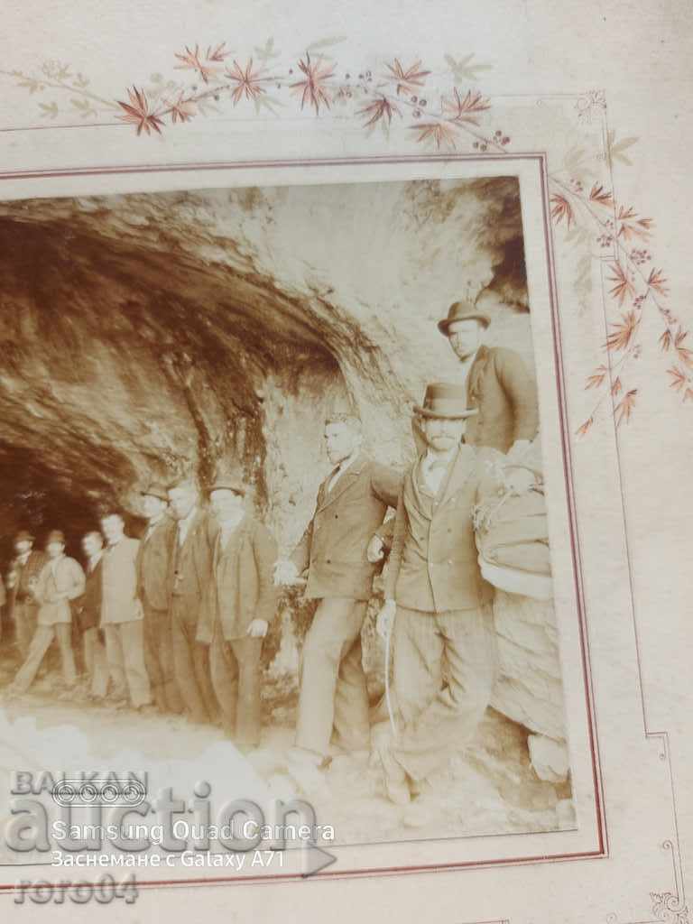 CAVE - OLD PHOTOGRAPHY - CARDBOARD - 6 CAVE - OLD PHOTOGRAPHY - CARDBOARD - 6