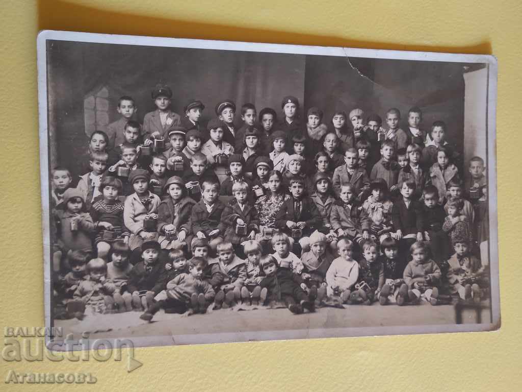Fotografie veche Cooperativa de muncitori Next Plovdiv 1918
