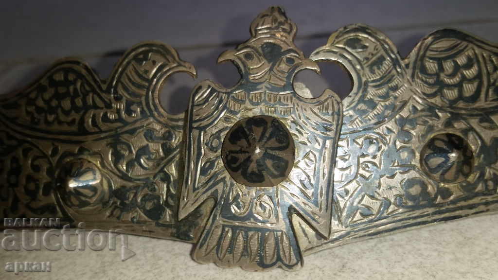 Cataramă din argint de înaltă probă cu email negru (nielo), secolul al XIX-lea - 6