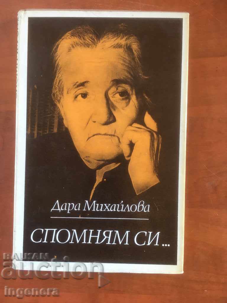 BOOK-DARA MIKHAYLOVA-I REMEMBER ...- 1973