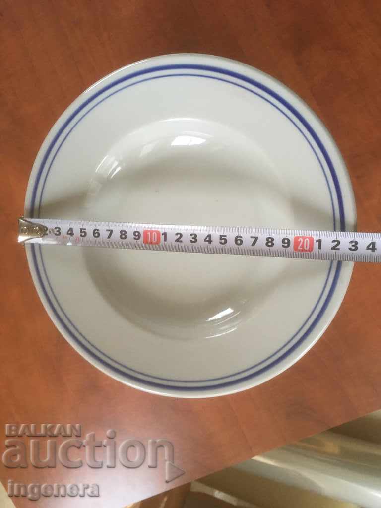 PORCELAIN PLATE BULGARIA-12 PCS with price 38.00 BGN | € 19.43 PORCELAIN PLATE BULGARIA-12 PCS with price 38.00 BGN | € 19.43