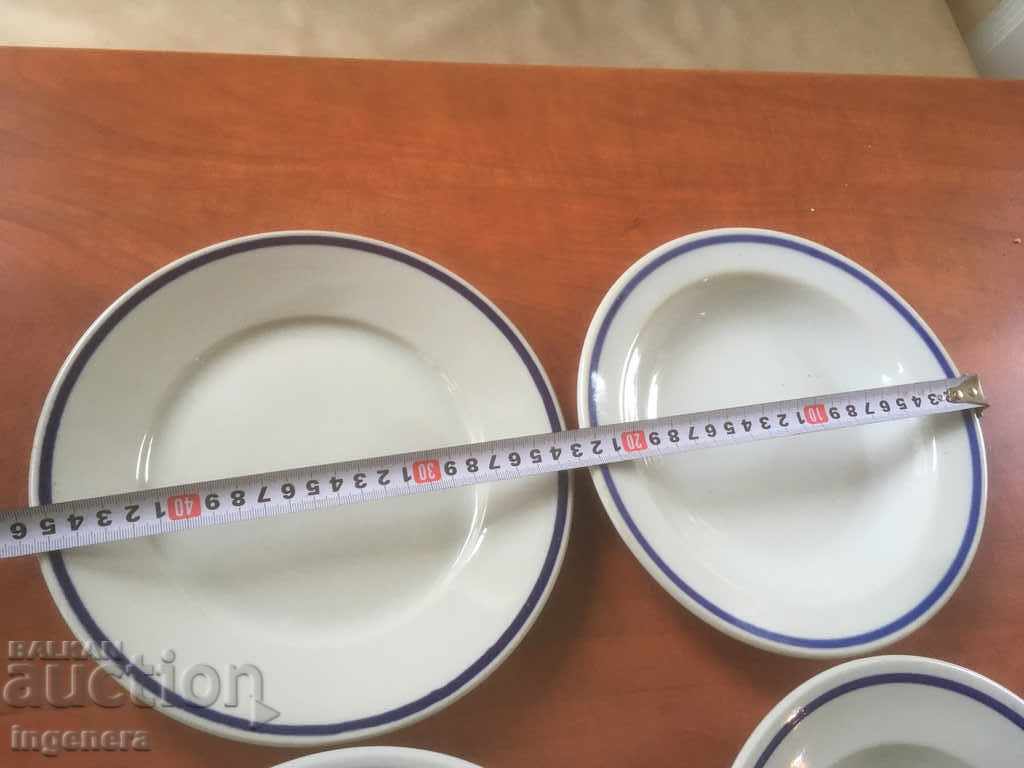 Auction PORCELAIN PLATE 6 PCS DIFFERENT BULGARIA FOR COLLECTION Auction PORCELAIN PLATE 6 PCS DIFFERENT BULGARIA FOR COLLECTION