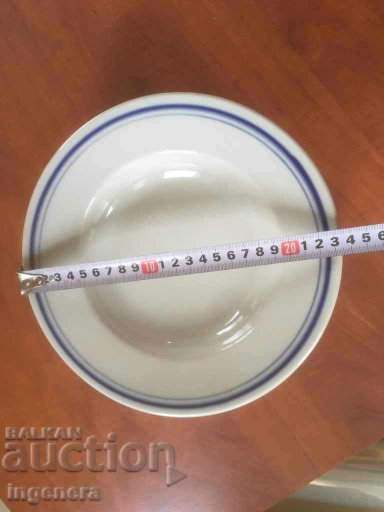 PORCELAIN PLATE BULGARIA FROM THE 60'S-8 PCS with price 27.00 BGN | € 13.80 PORCELAIN PLATE BULGARIA FROM THE 60'S-8 PCS with price 27.00 BGN | € 13.80