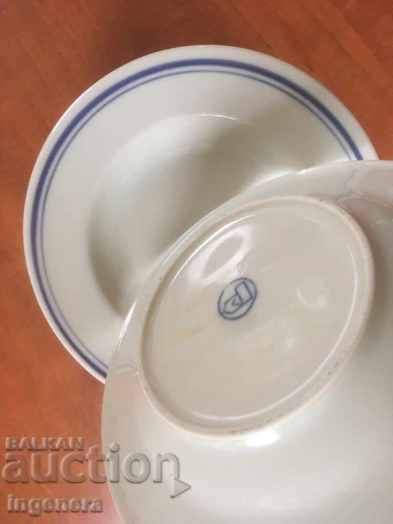 Delivery of PORCELAIN PLATE BULGARIA FROM THE 60'S-8 PCS Delivery of PORCELAIN PLATE BULGARIA FROM THE 60'S-8 PCS