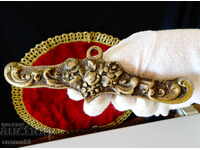 Umeraș bronz, suport, aplicație, baroc