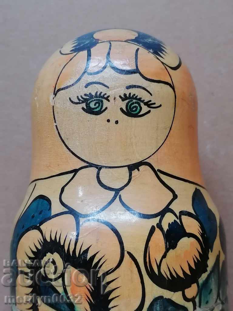 Аукцион Детска играчка кукла, матрьошка СССР Аукцион Детска играчка кукла, матрьошка СССР
