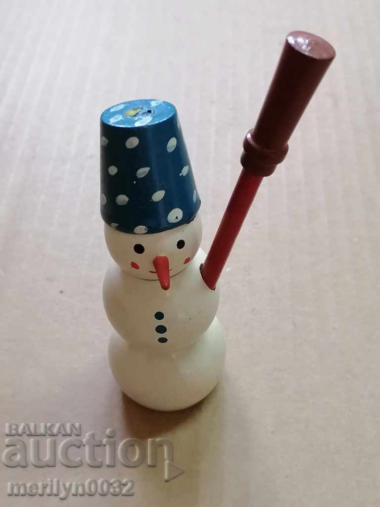 Auction  Toy doll snowman matryoshka doll USSR
