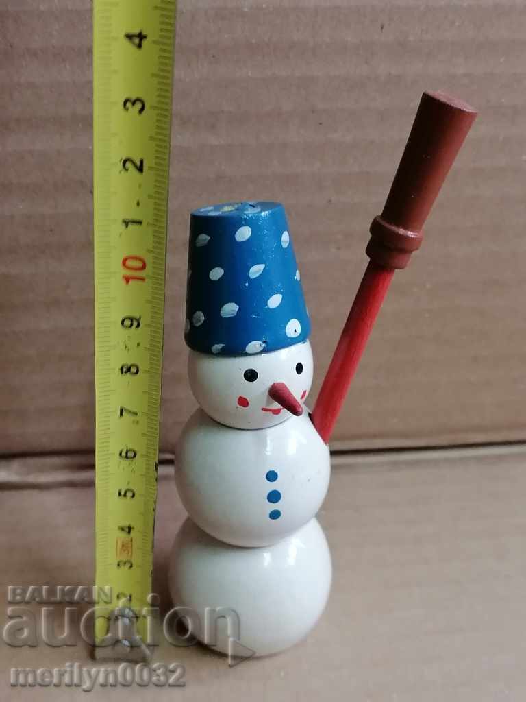 Toy doll snowman matryoshka doll USSR