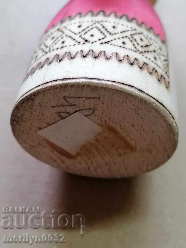 Păpușă de jucărie pentru copii doamnă matryoshka matrioșca URSS - 7