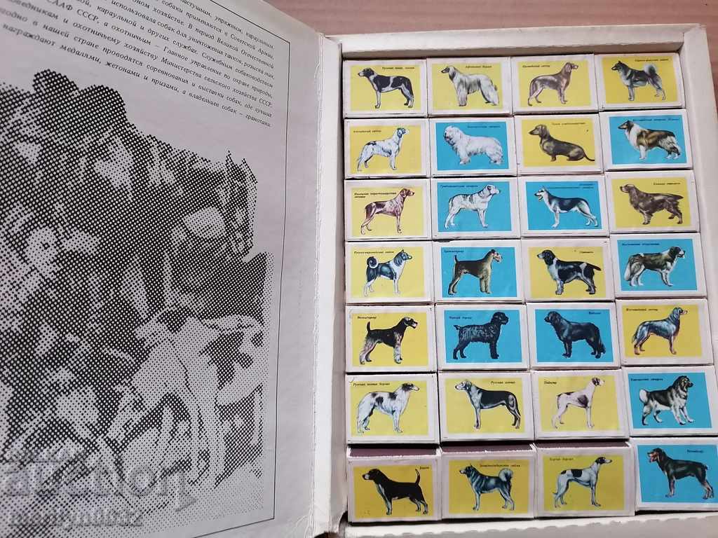 Old box with matches 28 boxes hunting theme USSR - 5 Old box with matches 28 boxes hunting theme USSR - 5