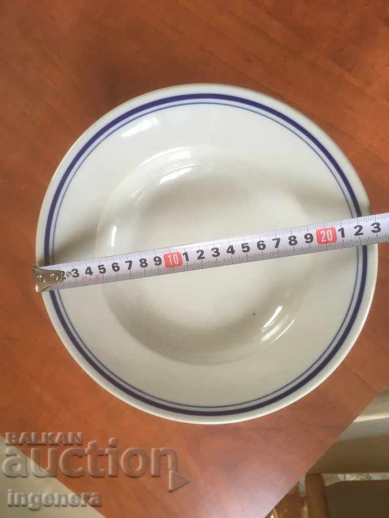 PORCELAIN PLATE SERVICE BULGARIA OLD-12 PCS with price 38.00 BGN | € 19.43