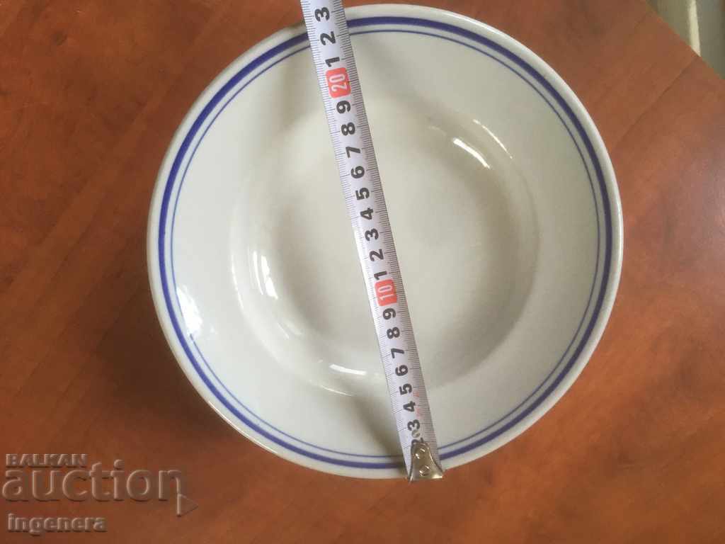 PORCELAIN PLATE BULGARIA FROM THE 60'S-FOR COLLECTION-3 PCS with price 11.00 BGN | € 5.62 PORCELAIN PLATE BULGARIA FROM THE 60'S-FOR COLLECTION-3 PCS with price 11.00 BGN | € 5.62