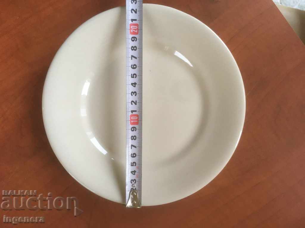 PORCELAIN PLATE BULGARIA FROM THE 60'S COLLECTION with price 3.00 BGN | € 1.53 PORCELAIN PLATE BULGARIA FROM THE 60'S COLLECTION with price 3.00 BGN | € 1.53