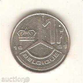 + Βέλγιο 1 φράγκο 1991 Γαλλικός θρύλος