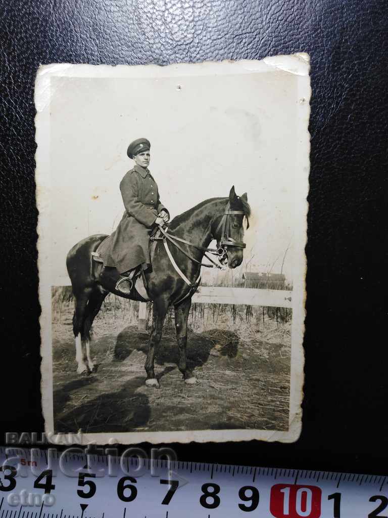 ROYAL MILITARY PHOTO, 1940, WWII, HORSE, CAVALIST