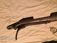 Shaspeau Rifle Barrel and Case. Carbine, revolver