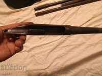 Shaspeau Rifle Barrel and Case. Carbine, revolver