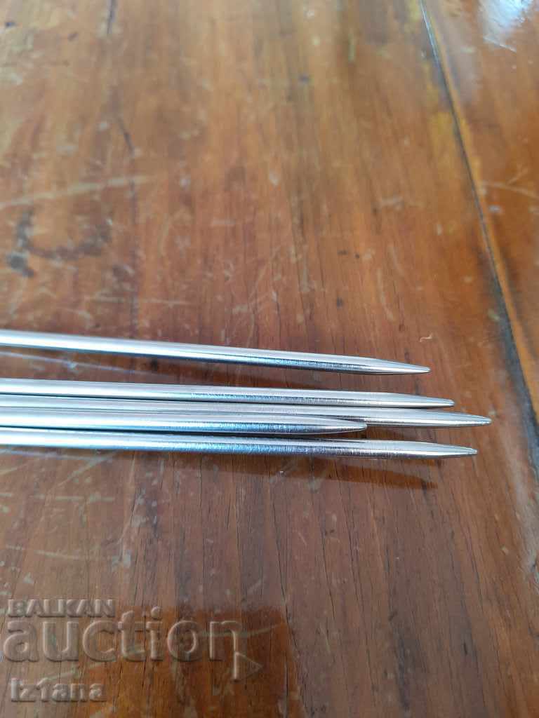 Auction Old sock needles Auction Old sock needles