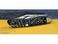 Handmade in Germany Black handle Folding Knife c.1957's