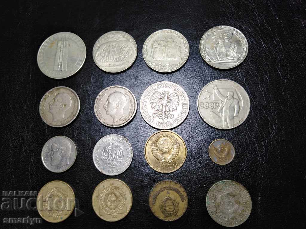 16 coins, Bulgarian, kopecks and others with price 30.00 BGN | € 15.34 16 coins, Bulgarian, kopecks and others with price 30.00 BGN | € 15.34