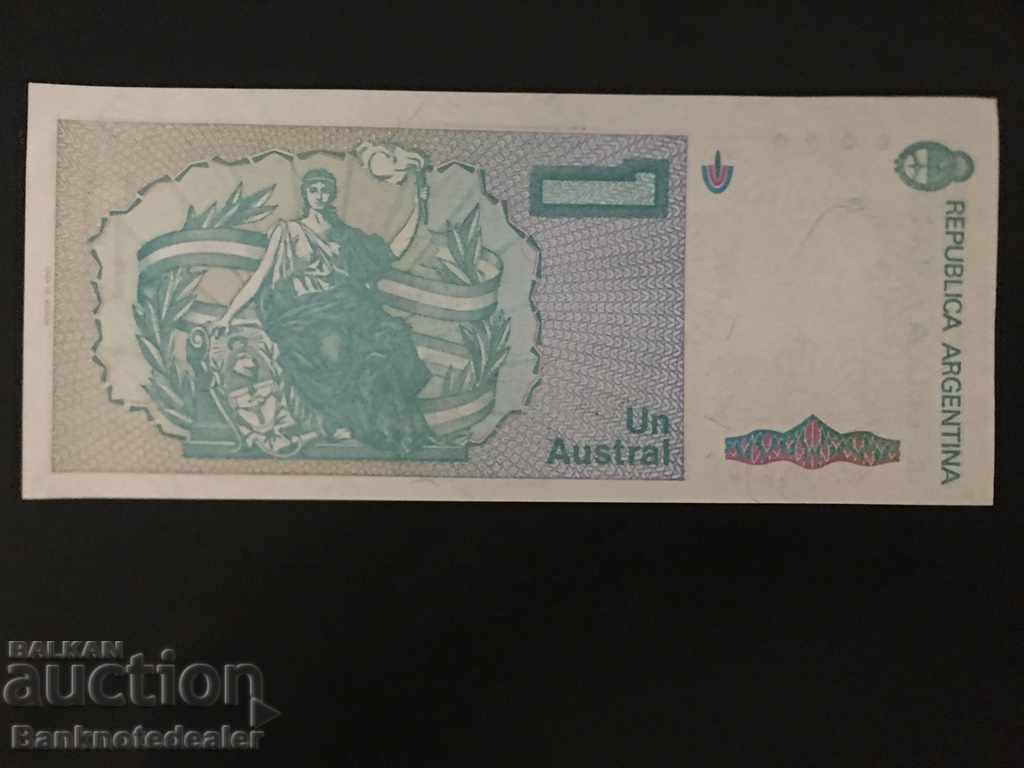 Argentina 1 Austral 1985-89 Pick 323 Ref 6295 Unc with price 2.50 BGN | € 1.28 Argentina 1 Austral 1985-89 Pick 323 Ref 6295 Unc with price 2.50 BGN | € 1.28