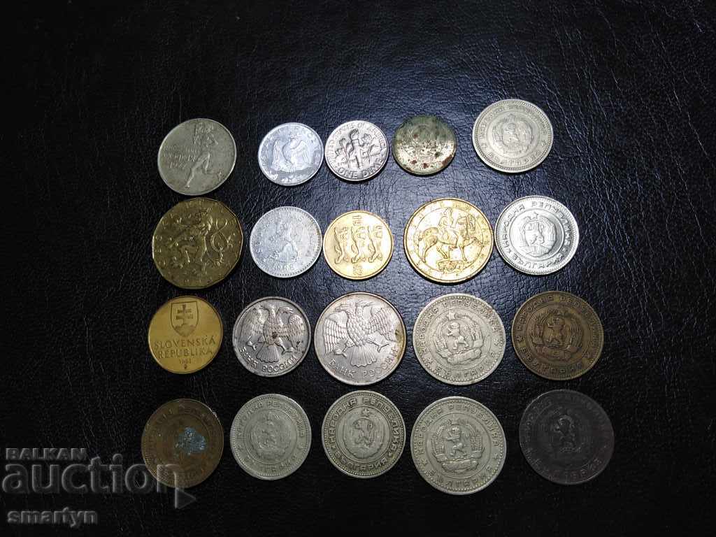 Auction 20 coins, Bulgarian, Russian and others Auction 20 coins, Bulgarian, Russian and others