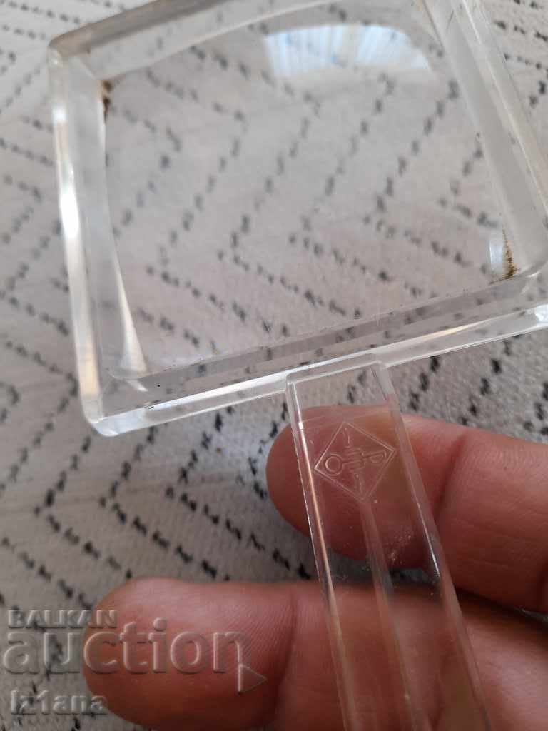 Delivery of Old magnifying glass