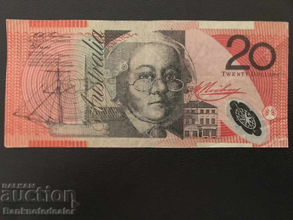 Australia 20 Dollars 2002 Pick 59 Ref 8054 with price 70.00 BGN | € 35.79 Australia 20 Dollars 2002 Pick 59 Ref 8054 with price 70.00 BGN | € 35.79