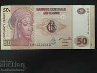 Congo Democratic Rep 50 francs 2007 Pick 91 Ref 3231 Unc