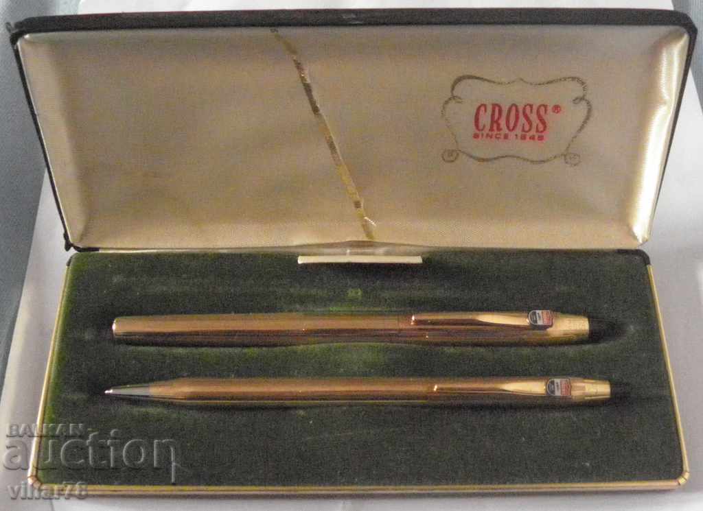 Collector's pens - Box - GOLD PLATED - 6 Collector's pens - Box - GOLD PLATED - 6
