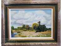 Painting Petar Momchilov By the River 2019 oil on canvas