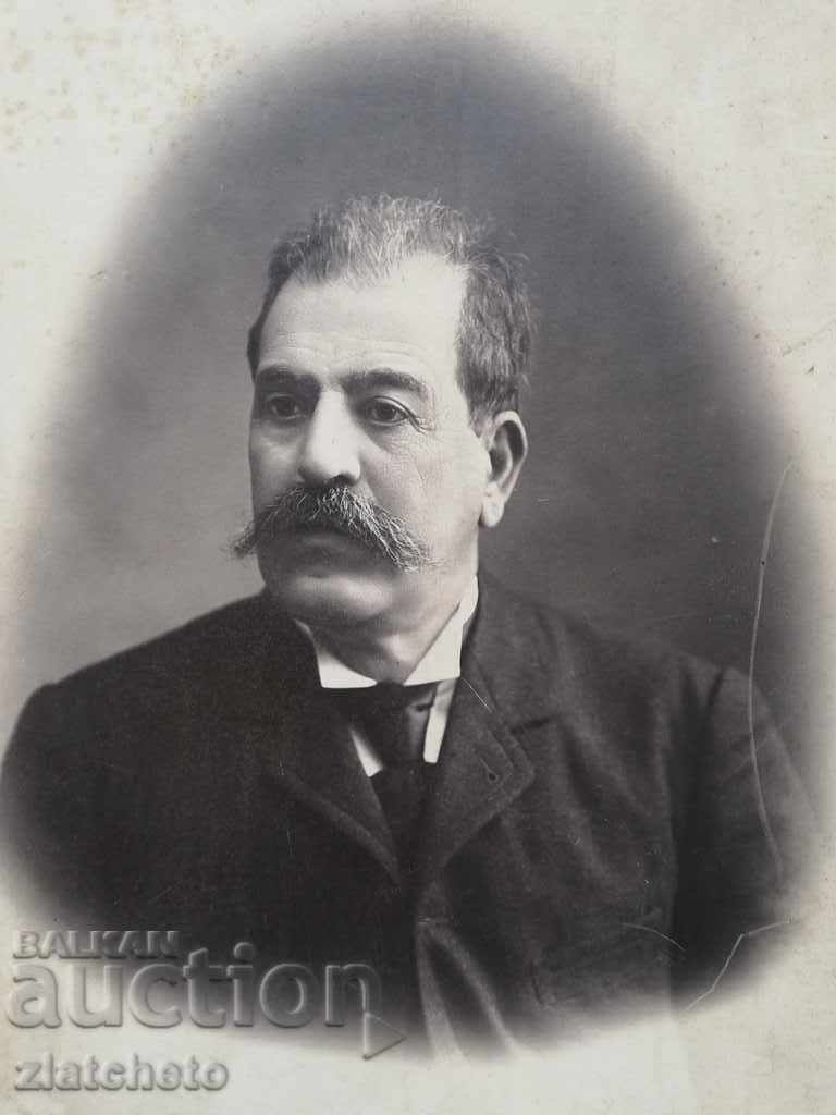 Old photo cardboard Nozharov Sliven with price 30.00 BGN | € 15.34 Old photo cardboard Nozharov Sliven with price 30.00 BGN | € 15.34