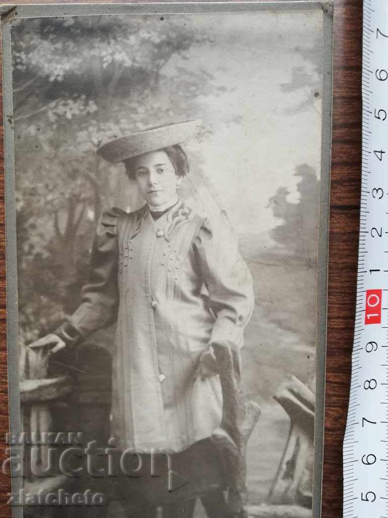 Old photo cardboard Nozharov Sliven with price 25.00 BGN | € 12.78 Old photo cardboard Nozharov Sliven with price 25.00 BGN | € 12.78