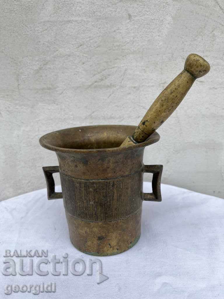 Large bronze mortar / hammer №1235