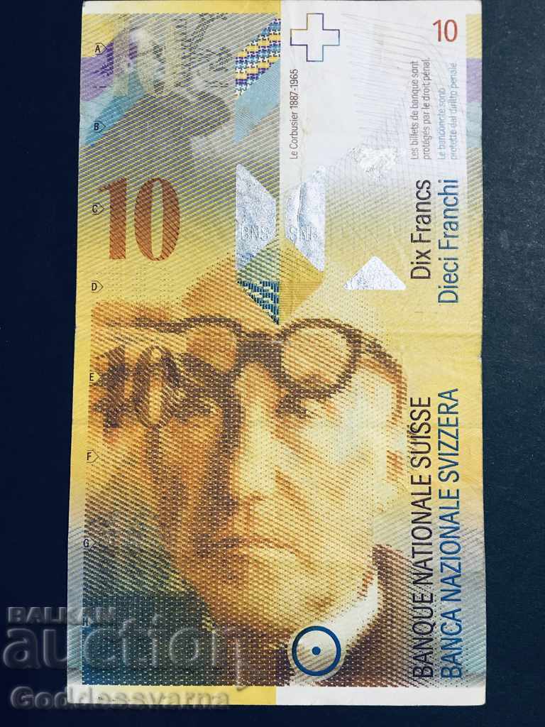 Switzerland 10 Francs Ref 2693