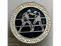 31092 България знак Международен турнир Бокс Лом 1983г.