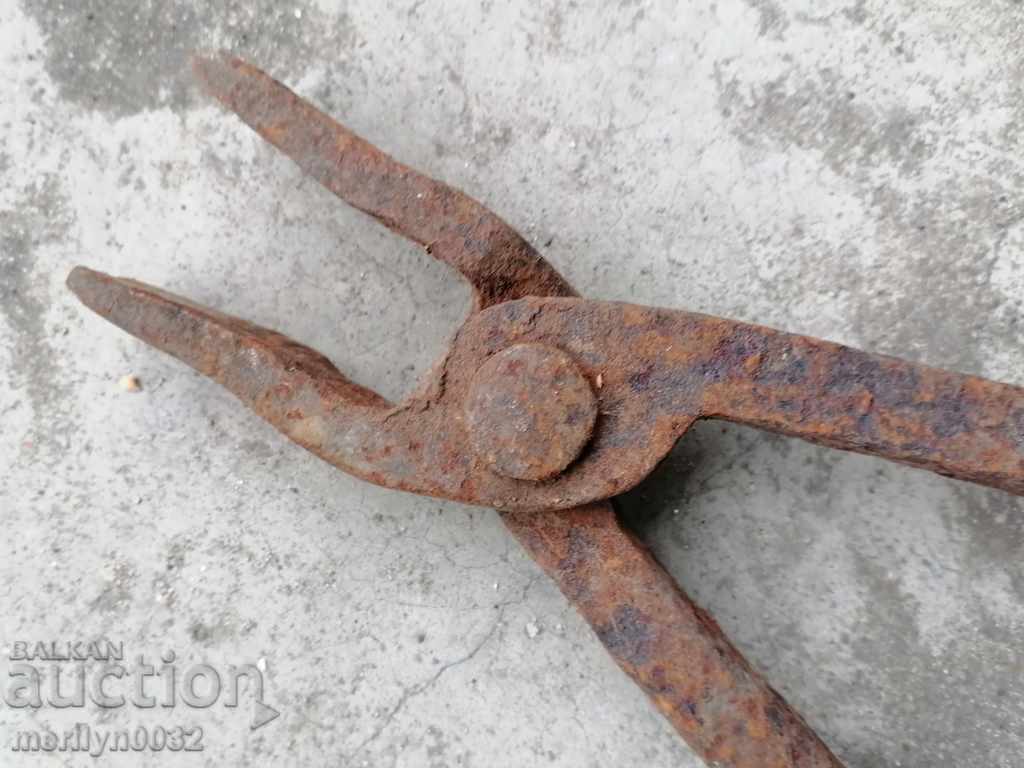 Forging pliers wrought iron tool - 7 Forging pliers wrought iron tool - 7