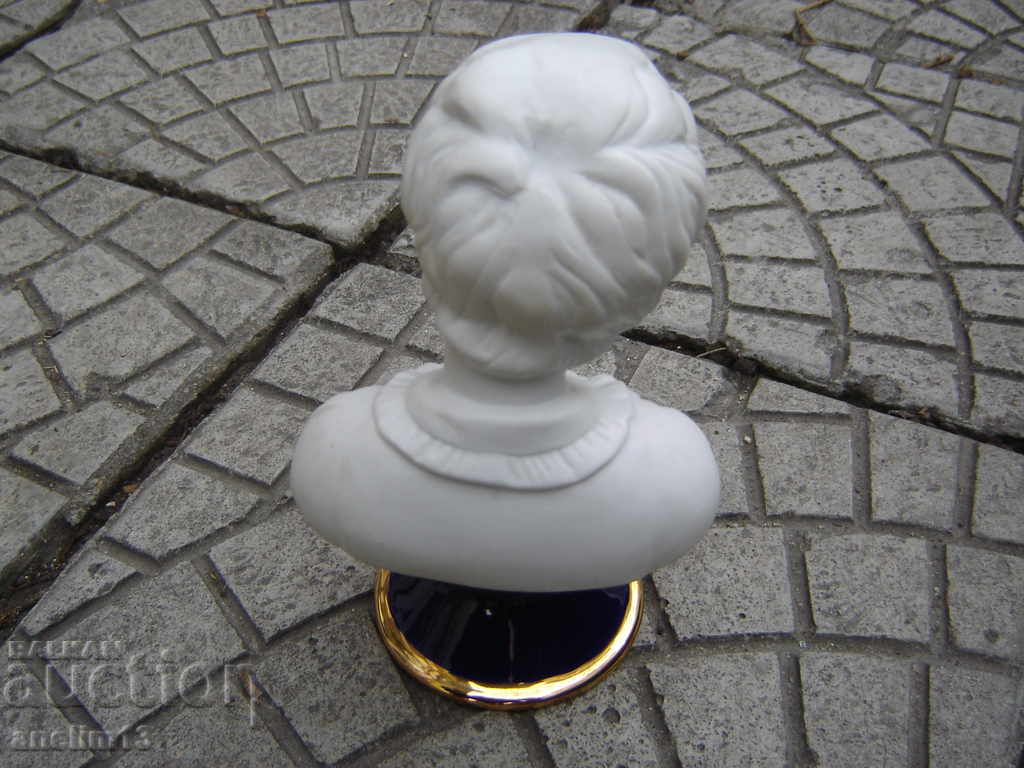 OLD PORCELAIN FIGURE STATUE - 6