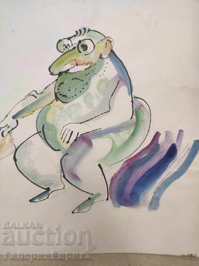 Master drawing unsigned with price 9.00 BGN | € 4.60 Master drawing unsigned with price 9.00 BGN | € 4.60